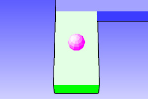 奔跑的3D彩球